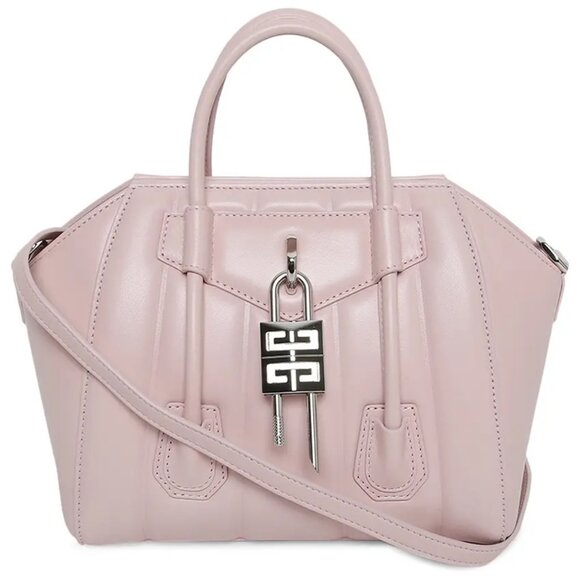 Givenchy Antigona Lock Mini Top Handle Bag in Box Leather NWT - Picture 3 of 10